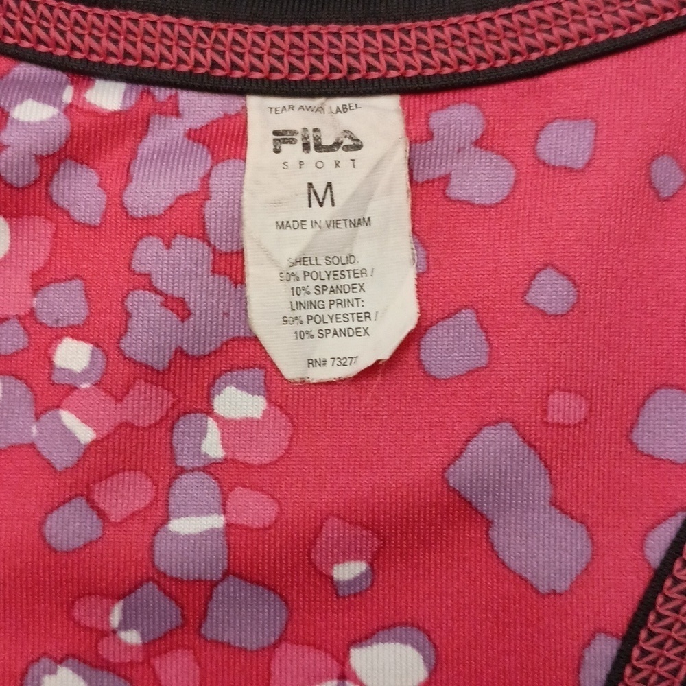 Fila Sport Workout Top with Built in Bra - Picture 3 of 5